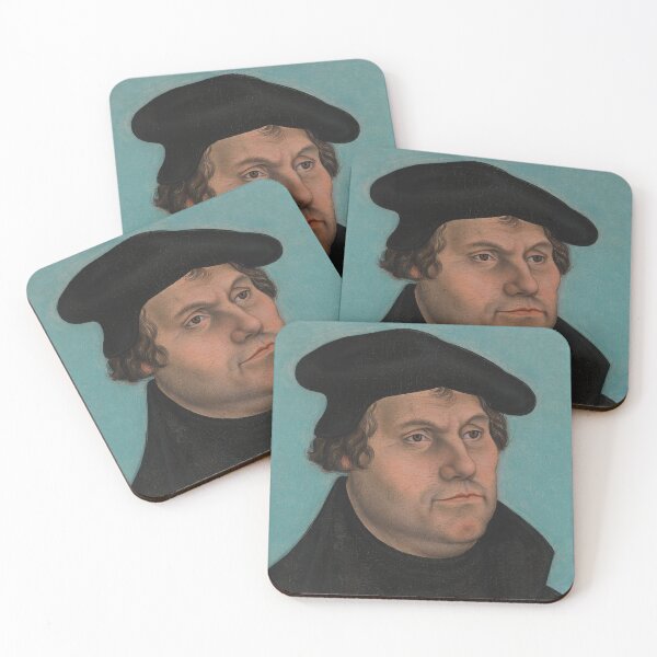 Item preview, Martin Luther (1483–1546)Lucas Cranach the Elder (German, Kronach 1472–1553 Weimar) designed and sold by EnR-designs.