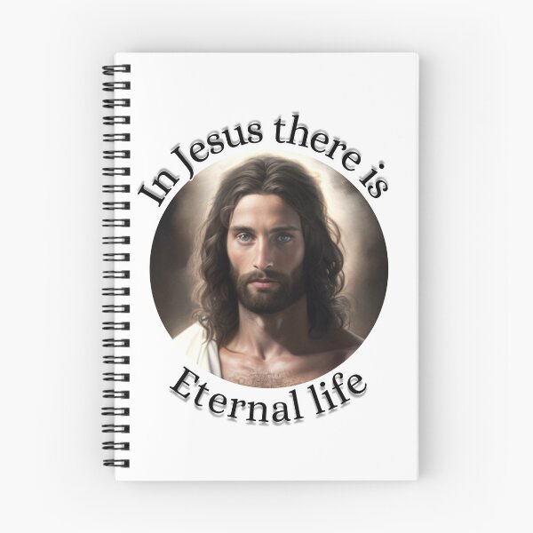 Item preview, In Jesus Christ there is eternal life, motivational phrases of Jesus designed and sold by Georgeox.