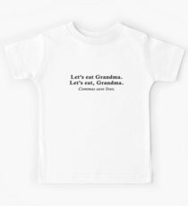 Let's eat Grandma Kids Tee