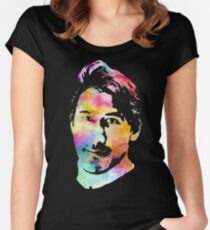 Markiplier Paint Watercolor Design Women's Fitted Scoop T-Shirt
