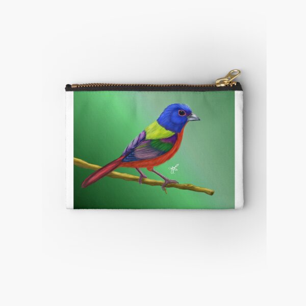 Item preview, Painted bunting designed and sold by Stephanie Adams.