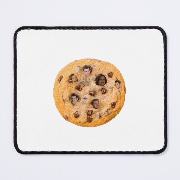 Item preview, Nick and Schmidt on a cookie (from New Girl) designed and sold by RedBREEble.