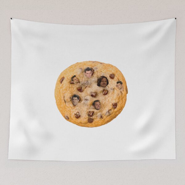 Item preview, Nick and Schmidt on a cookie (from New Girl) designed and sold by RedBREEble.