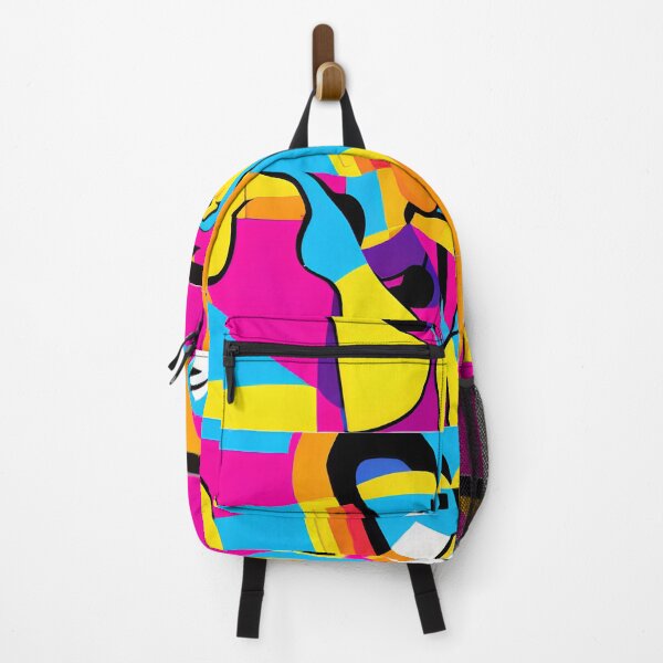 Item preview, Aesthetic Everyday Euphoria  of The Pop Art Symphony  [AI generated, AI art ,schoolbag aesthetic ] designed and sold by 3ac-Arts.
