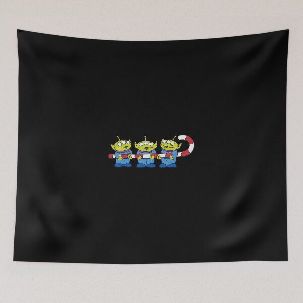 Item preview, Cartoon Toy Comic  Aliens Candy Cane Christmas designed and sold by silmanpaa5.
