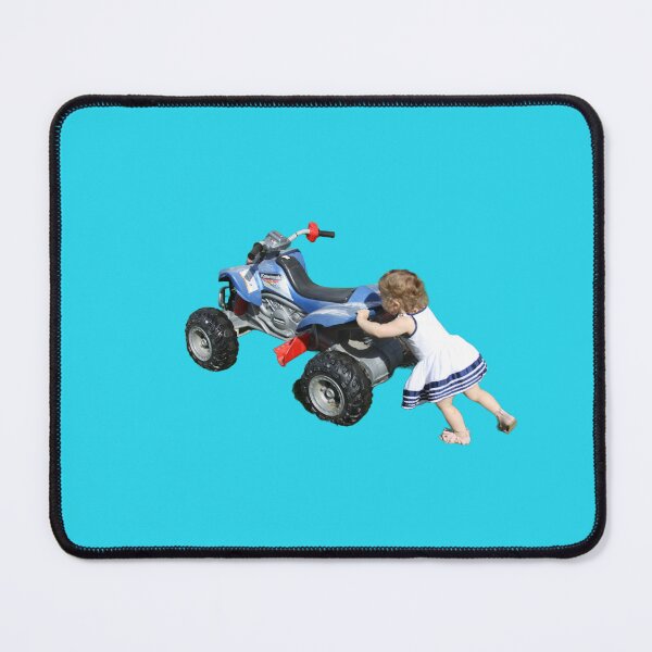 Item preview, Little one pushing her atv designed and sold by Katherine Rose.