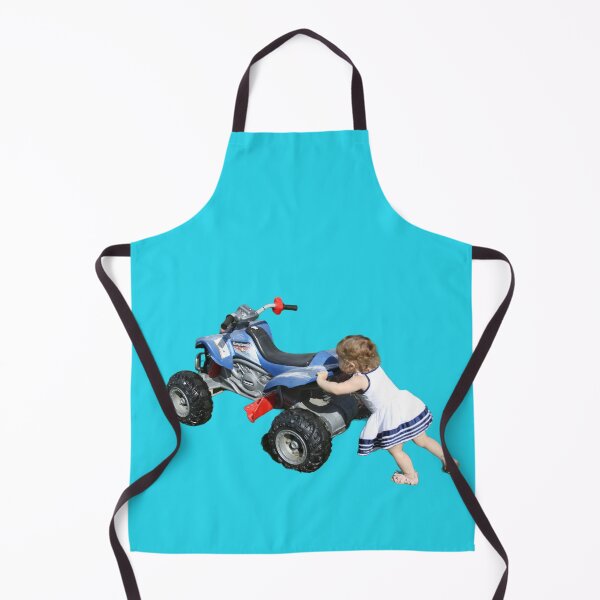 Item preview, Little one pushing her atv designed and sold by Katherine Rose.