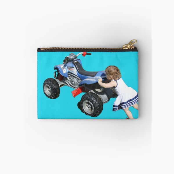 Item preview, Little one pushing her atv designed and sold by Katherine Rose.