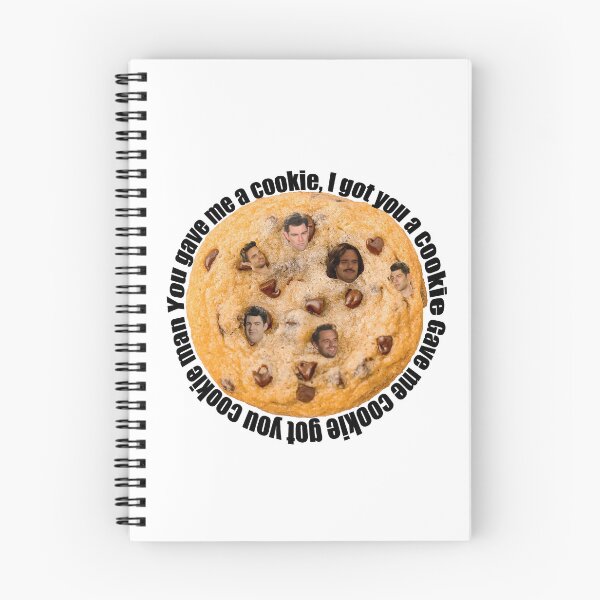 Item preview, Nick and Schmidt on a cookie (from New Girl) designed and sold by RedBREEble.