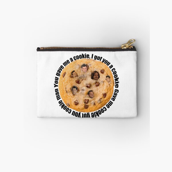 Item preview, Nick and Schmidt on a cookie (from New Girl) designed and sold by RedBREEble.