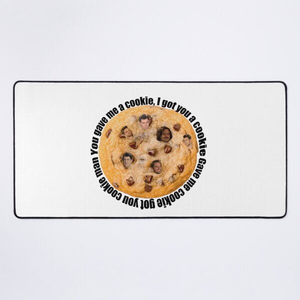 Item preview, Nick and Schmidt on a cookie (from New Girl) designed and sold by RedBREEble.