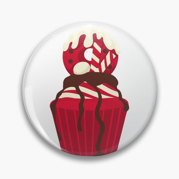 Item preview, sweet cupcake illustration designed and sold by Agniadesign.