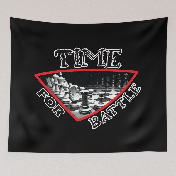 Item preview, Time For Battle Chess designed and sold by Hornets-Nest.