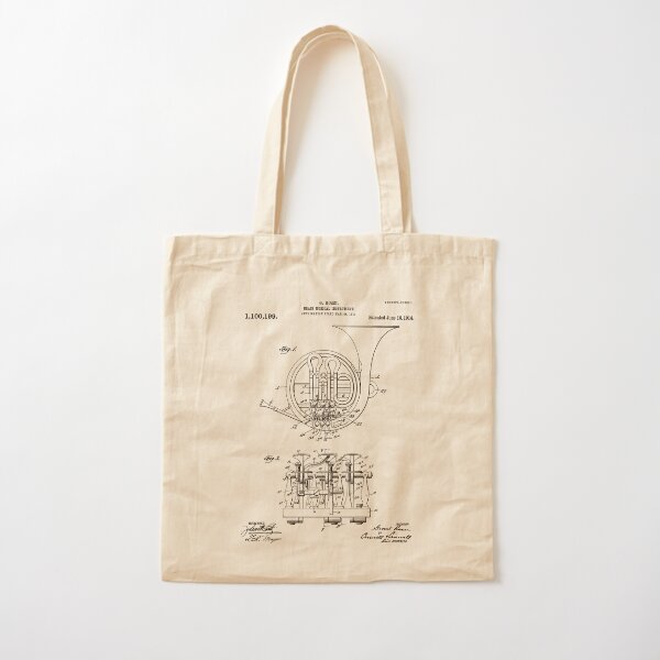 Item preview, French Horn Patent - Horn Player Art - Antik designed and sold by patentpress.
