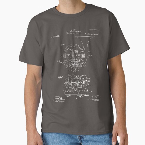 Artikel-Vorschau von French Horn Patent - Horn Player Art - Antik, designt und verkauft von patentpress.