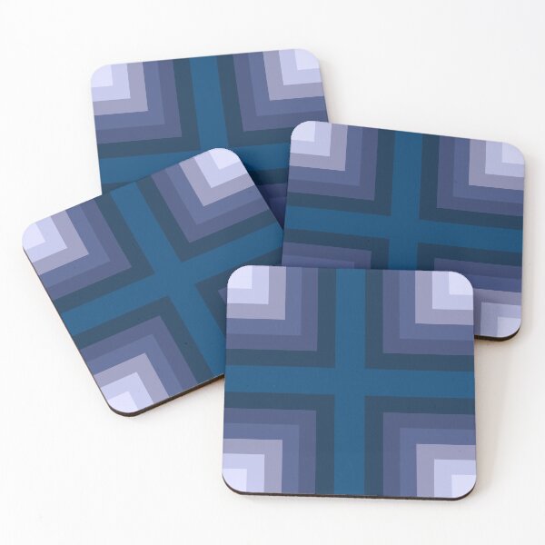 Item preview, Geometric teal repeated pattern  designed and sold by Tanuja  Sharma.