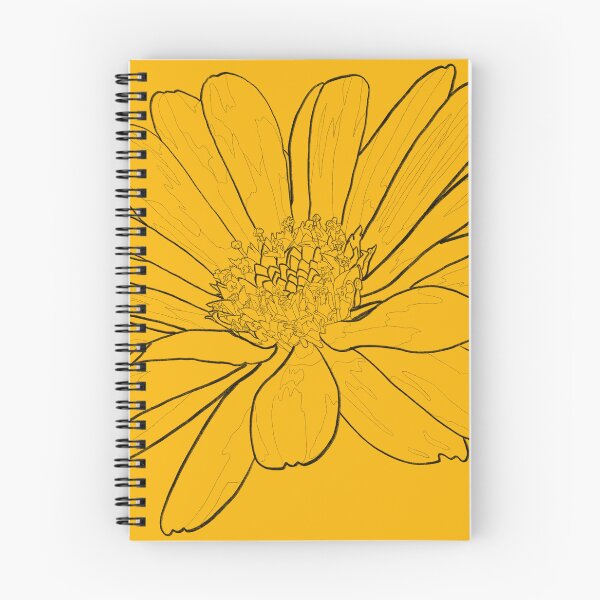 Aperçu de l'œuvre Calendula Love, noir créée et vendue par WokenIris.