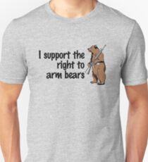 I support the right to arm bears Unisex T-Shirt