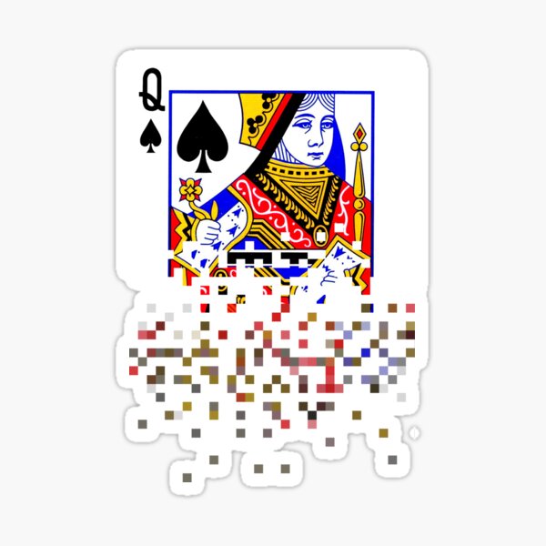 "Queen in borderland Queen of Spades Game Cleared" Sticker for Sale