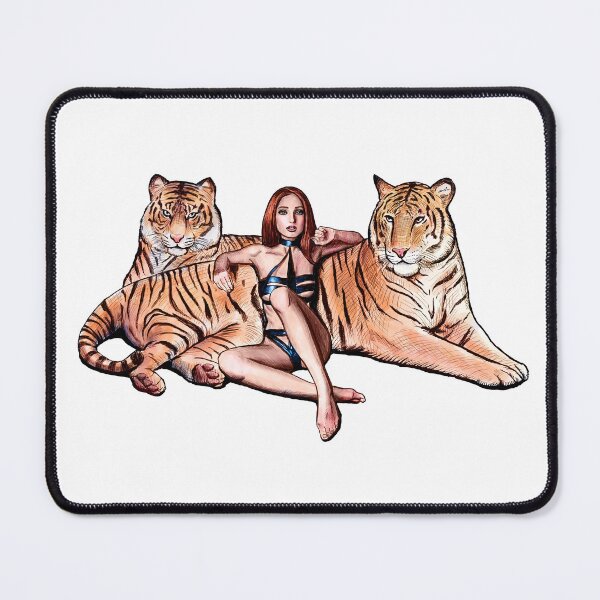 Item preview, The lady and the tigers designed and sold by Blissternal.