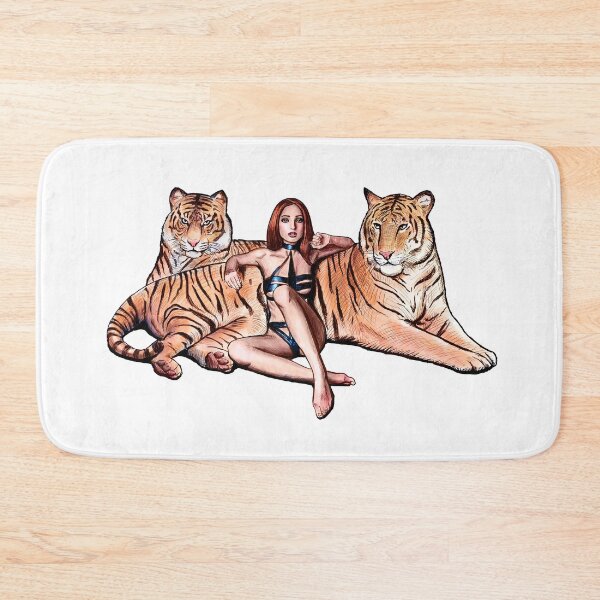 Item preview, The lady and the tigers designed and sold by Blissternal.