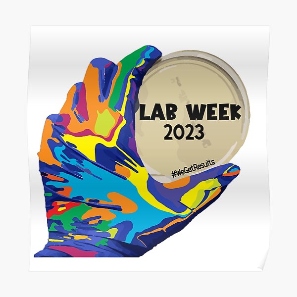 "Lab Week 2023, Microbiology Lab Tech" Poster for Sale by TroveLogic