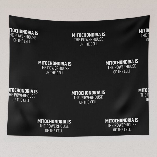 Item preview, Mitochondria is the powerhouse of the cell designed and sold by Legendario00.