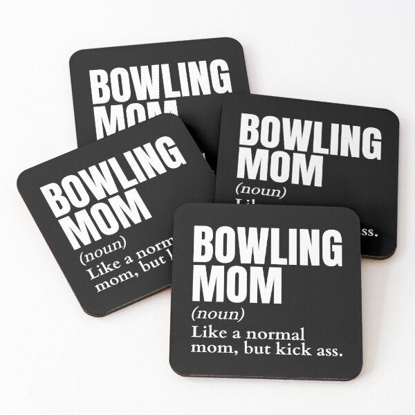 Item preview, Funny Kick Ass Bowling Mom Definition designed and sold by LaughingHorseCo.