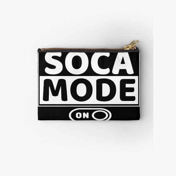 Item preview, Soca Mode Brand Logo in White Print - Soca Mode designed and sold by Soca-Mode.