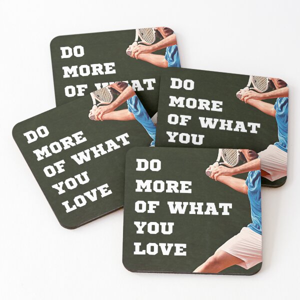 Item preview, Tennis Player: Do More of What You Love designed and sold by OutofFocusShop.