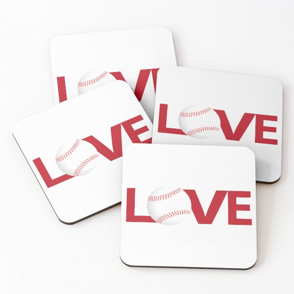 Item preview, Red white gray baseball love letter character designed and sold by Bird4771.