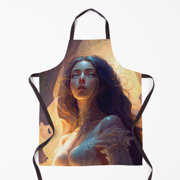 Item preview, Particles of the Stellar Goddess A Fantasy Digital Painting designed and sold by oanaunciuleanu.