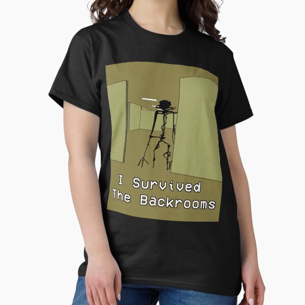 Item preview, I Survived The Backrooms   designed and sold by SunrisegiftUSZ.
