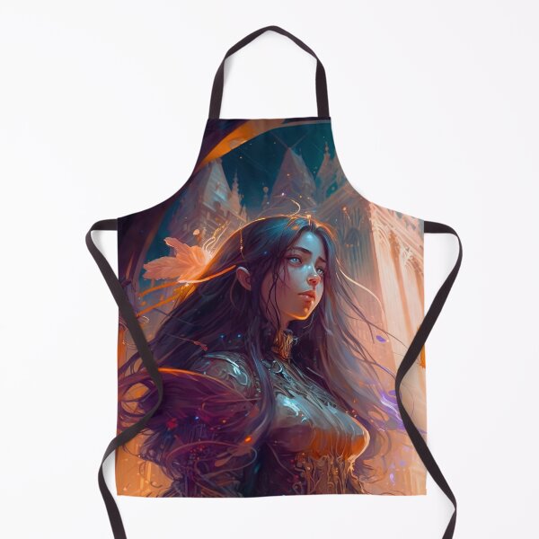 Item preview, Particles of the Stellar Goddess A Fantasy Digital Painting designed and sold by oanaunciuleanu.