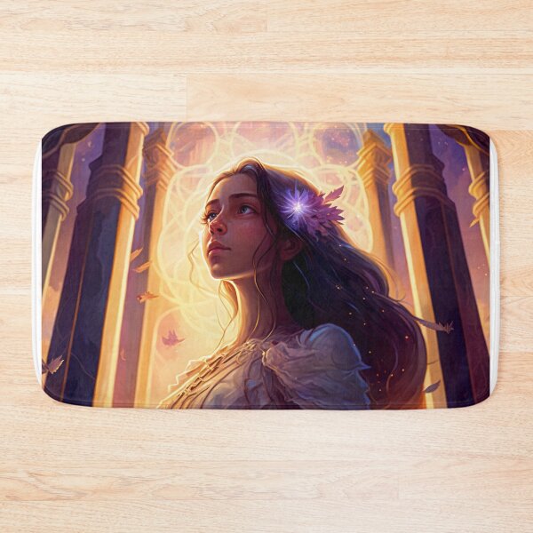 Item preview, Particles of the Stellar Goddess A Fantasy Digital Painting designed and sold by oanaunciuleanu.