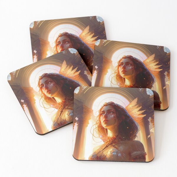 Item preview, Particles of the Stellar Goddess A Fantasy Digital Painting designed and sold by oanaunciuleanu.