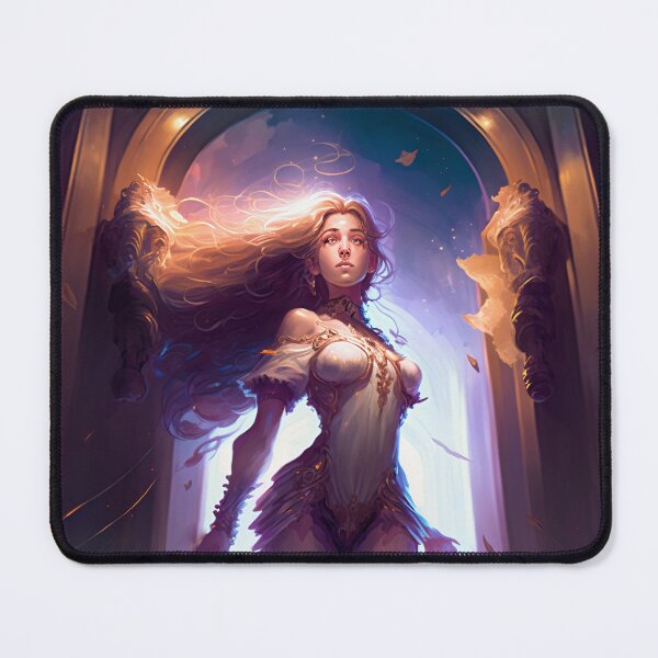 Item preview, Particles of the Stellar Goddess A Fantasy Digital Painting designed and sold by oanaunciuleanu.