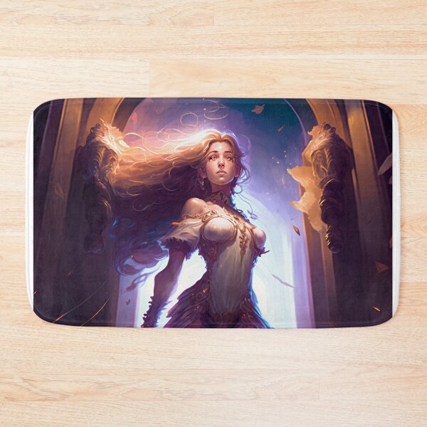 Item preview, Particles of the Stellar Goddess A Fantasy Digital Painting designed and sold by oanaunciuleanu.