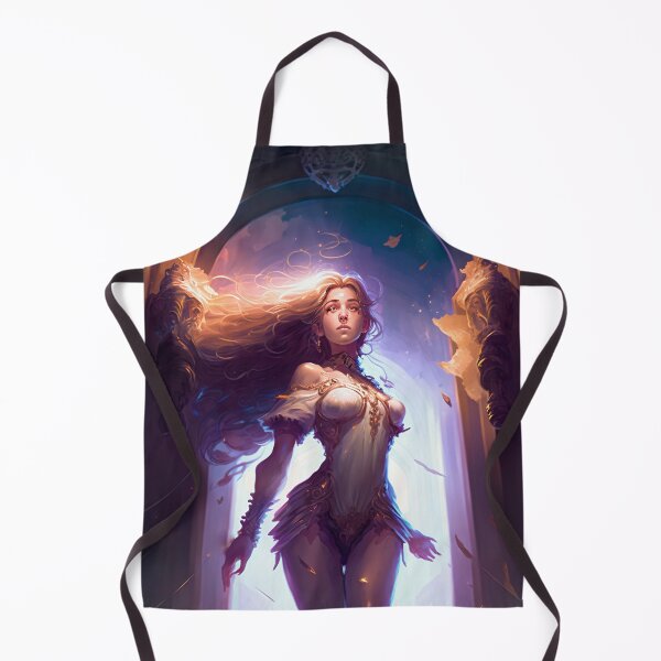Item preview, Particles of the Stellar Goddess A Fantasy Digital Painting designed and sold by oanaunciuleanu.