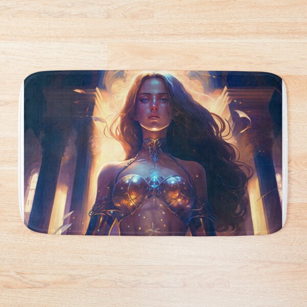 Item preview, Particles of the Stellar Goddess A Fantasy Digital Painting designed and sold by oanaunciuleanu.