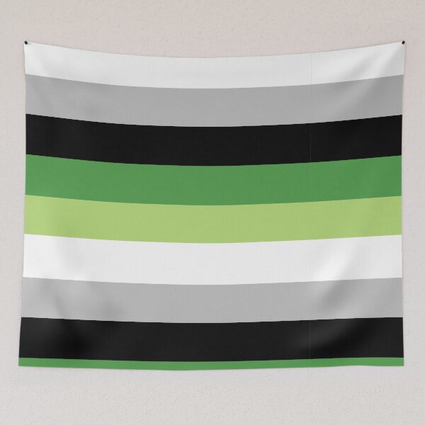 Item preview, Aromantic Flag Color Block  designed and sold by Proud-Rabbit.