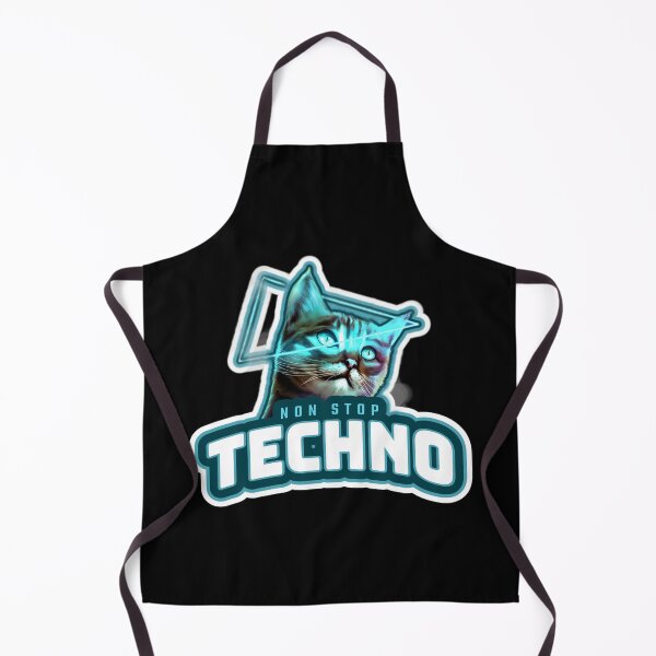 Item preview, TECHNO  - Non Stop Kitty  designed and sold by Discothreadz.