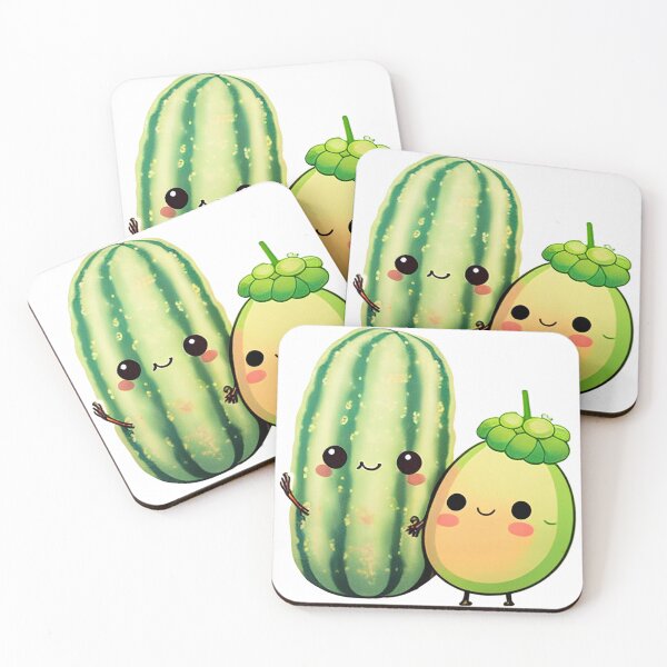 Artikelvorschau, Süße kleine Gurke Melone beste Freunde entworfen und verkauft von MYndFLow.