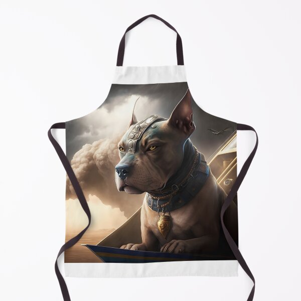 Item preview, Brown and blue Egyptian Staffordshire bull terrier designed and sold by epicevolution.