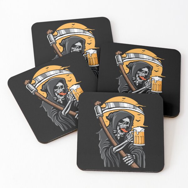 Item preview, Grim Reaper Drink Beer designed and sold by chomaruddin tri amboko.