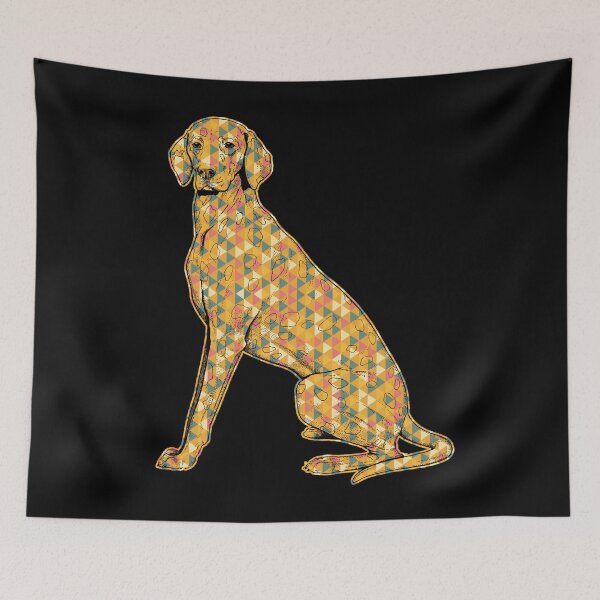 Item preview, Weimaraner - Weimaraner Geometric designed and sold by UnknownArtistt.