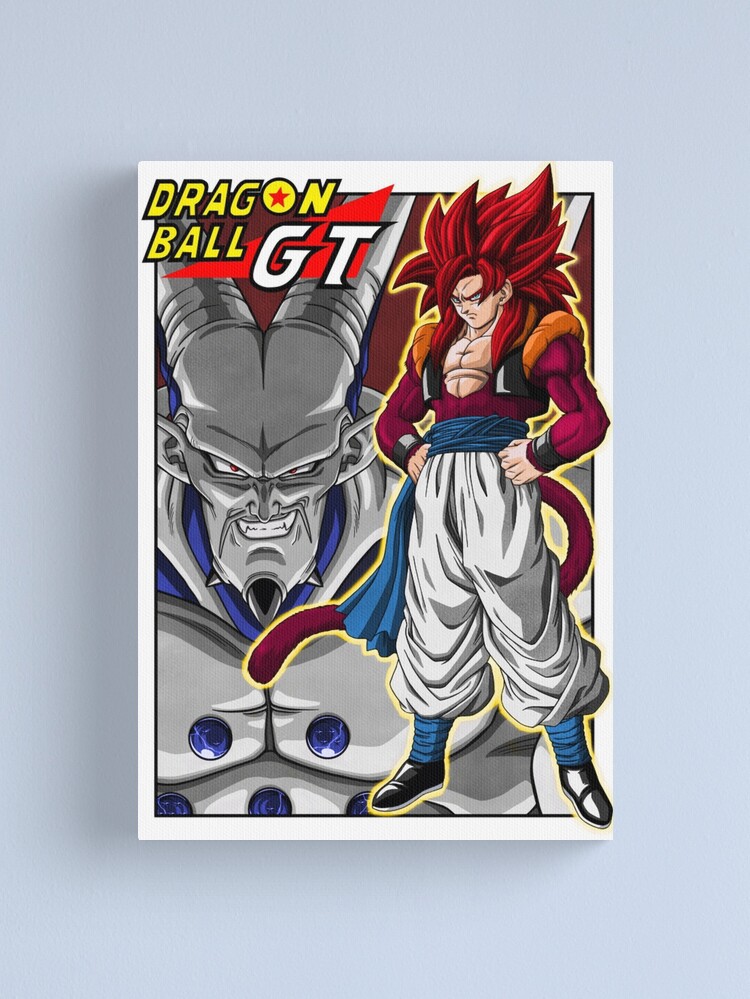 Goku SSJ4 Vegeta SSJ4 DBGT Mounted Print for Sale by Anime and More