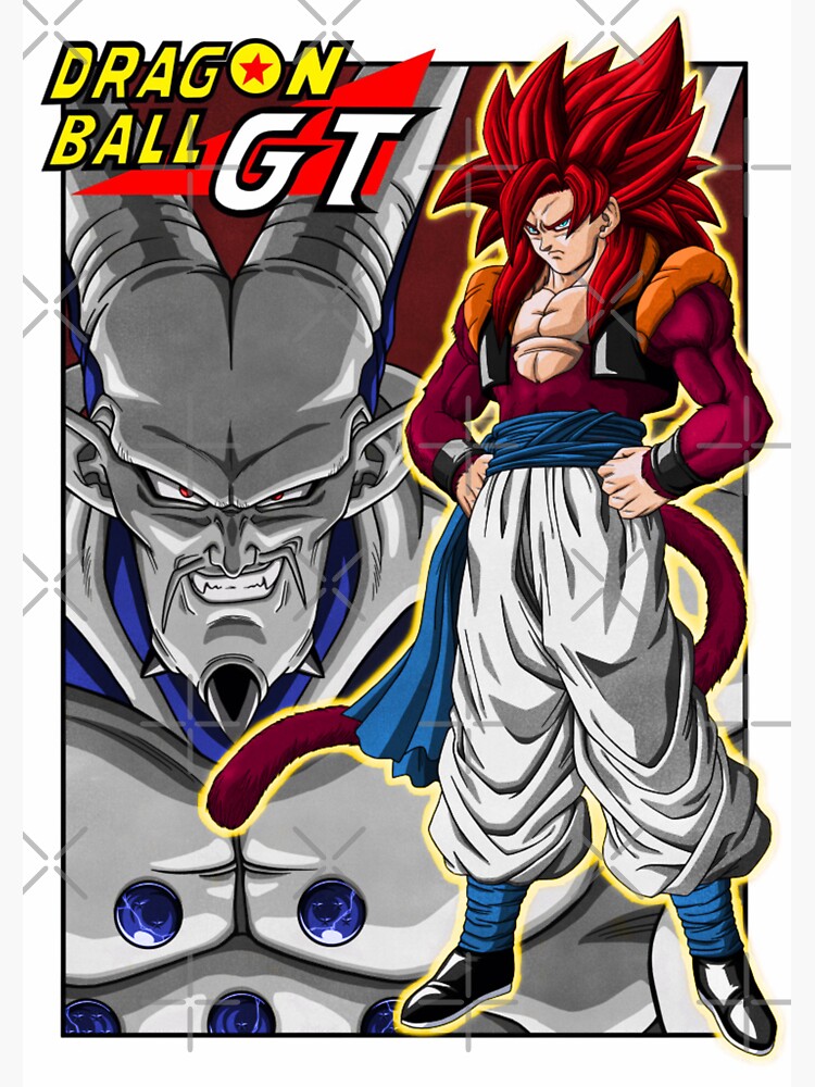 Gogeta SSJ4  Dragon ball gt, Dragon ball super artwork, Dragon ball