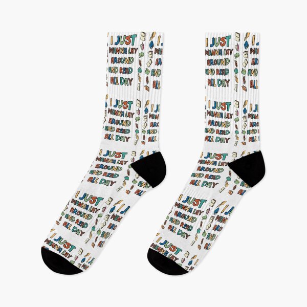 Item preview, I Just Wanna Lay Around And Read All Day designed and sold by GarnersDesigns.