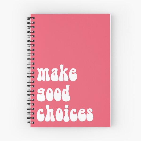 Item preview, Make Good Choices | Pink | 70s Style Sticker designed and sold by meandmissb.